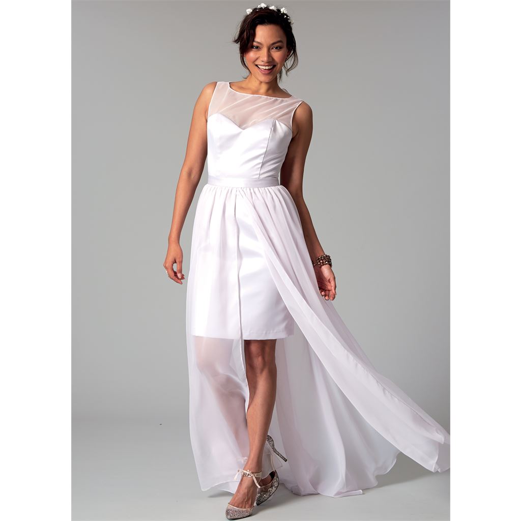 McCall's Pattern M7507 Misses Mix and Match Sweetheart Dresses 7507 Image 2 From Patternsandplains.com.jpg