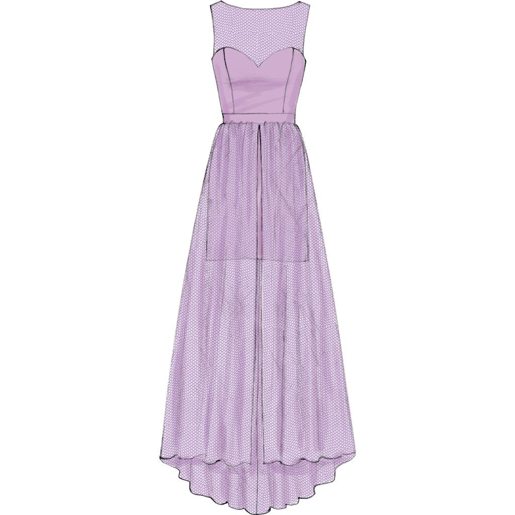 McCall's Pattern M7507 Misses Mix and Match Sweetheart Dresses 7507 Image 6 From Patternsandplains.com.jpg