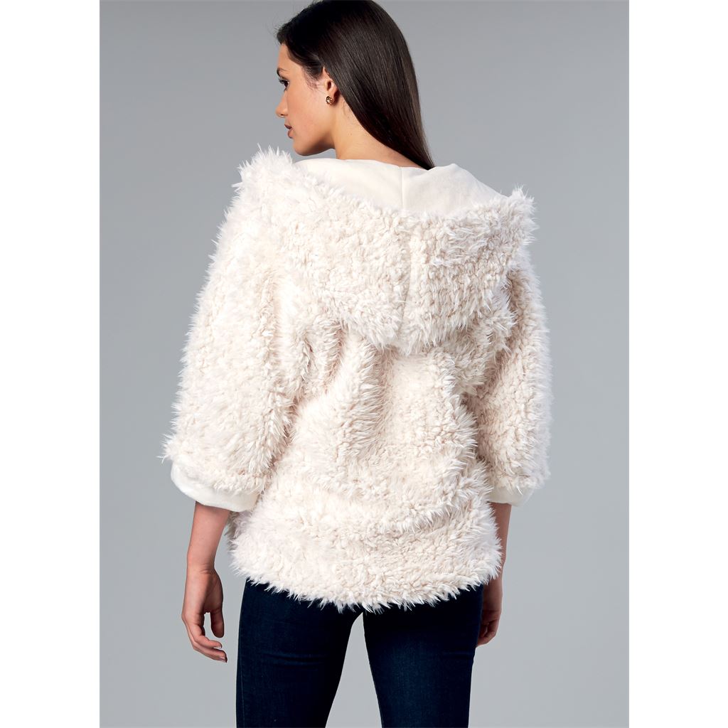 McCall's Pattern M7511 Misses Open Front Jackets with Shawl Collar and Hood 7511 Image 7 From Patternsandplains.com.jpg