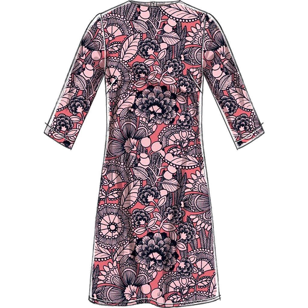 McCall's Pattern M7533 Misses Womens Fitted Sheath Dresses 7533 Image 4 From Patternsandplains.com.jpg