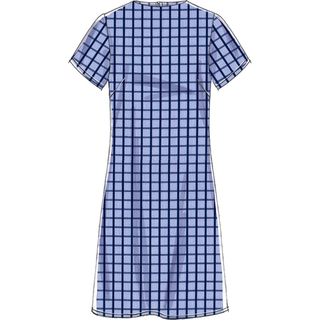 McCall's Pattern M7533 Misses Womens Fitted Sheath Dresses 7533 Image 5 From Patternsandplains.com.jpg