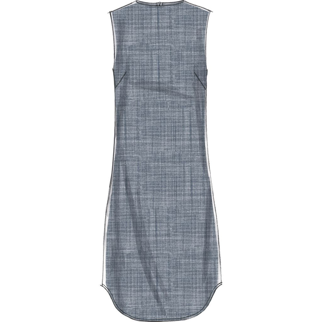 McCall's Pattern M7533 Misses Womens Fitted Sheath Dresses 7533 Image 6 From Patternsandplains.com.jpg