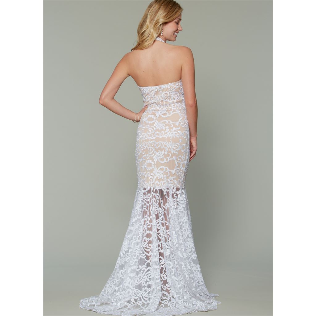 McCall's Pattern M7569 Misses Column and Mermaid Style Dresses with Bodice and Sleeve Variations 7569 Image 10 From Patternsandplains.com.jpg