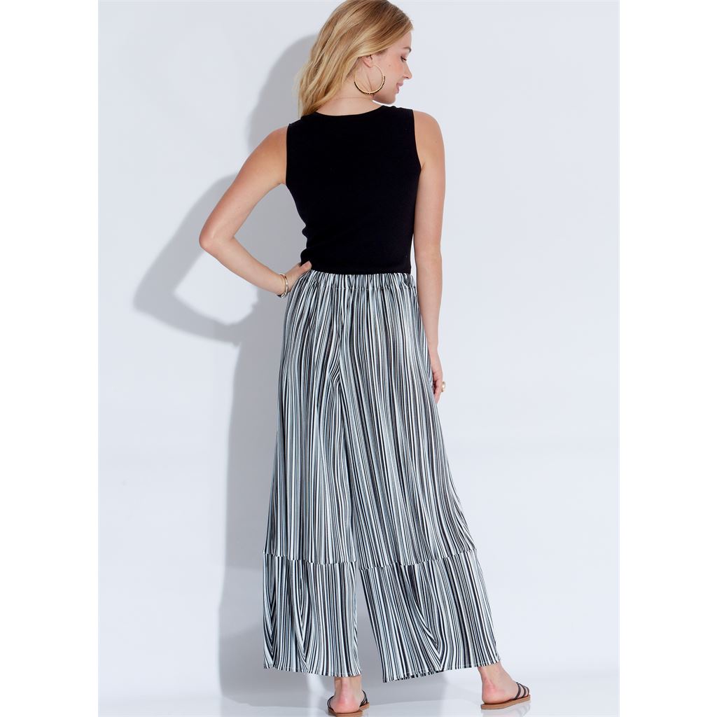 McCall's Pattern M7576 Misses Elastic Waist Loose Pants 7576 Image 10 From Patternsandplains.com.jpg