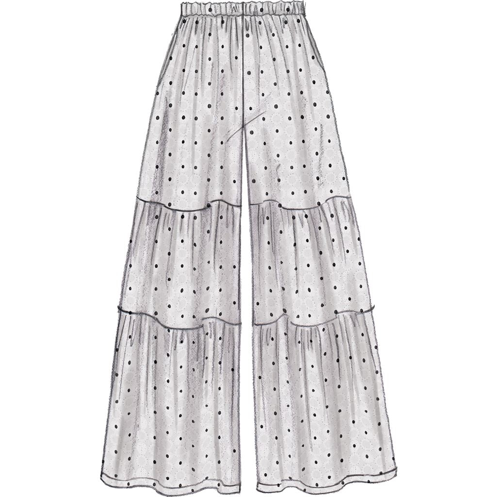 McCall's Pattern M7576 Misses Elastic Waist Loose Pants 7576 Image 5 From Patternsandplains.com.jpg