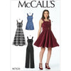 McCall's Pattern M7626 Misses Dresses Belt Romper and Jumpsuit with Pockets 7626 Image 1 From Patternsandplains.com