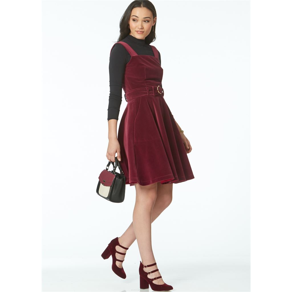 McCall's Pattern M7626 Misses Dresses Belt Romper and Jumpsuit with Pockets 7626 Image 7 From Patternsandplains.com.jpg