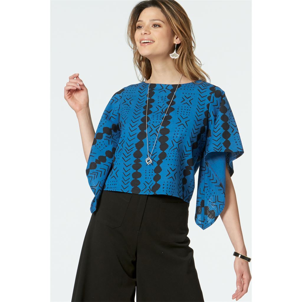 McCall's Pattern M7630 Misses Tops with Sleeve and Hem Variations 7630 Image 2 From Patternsandplains.com.jpg