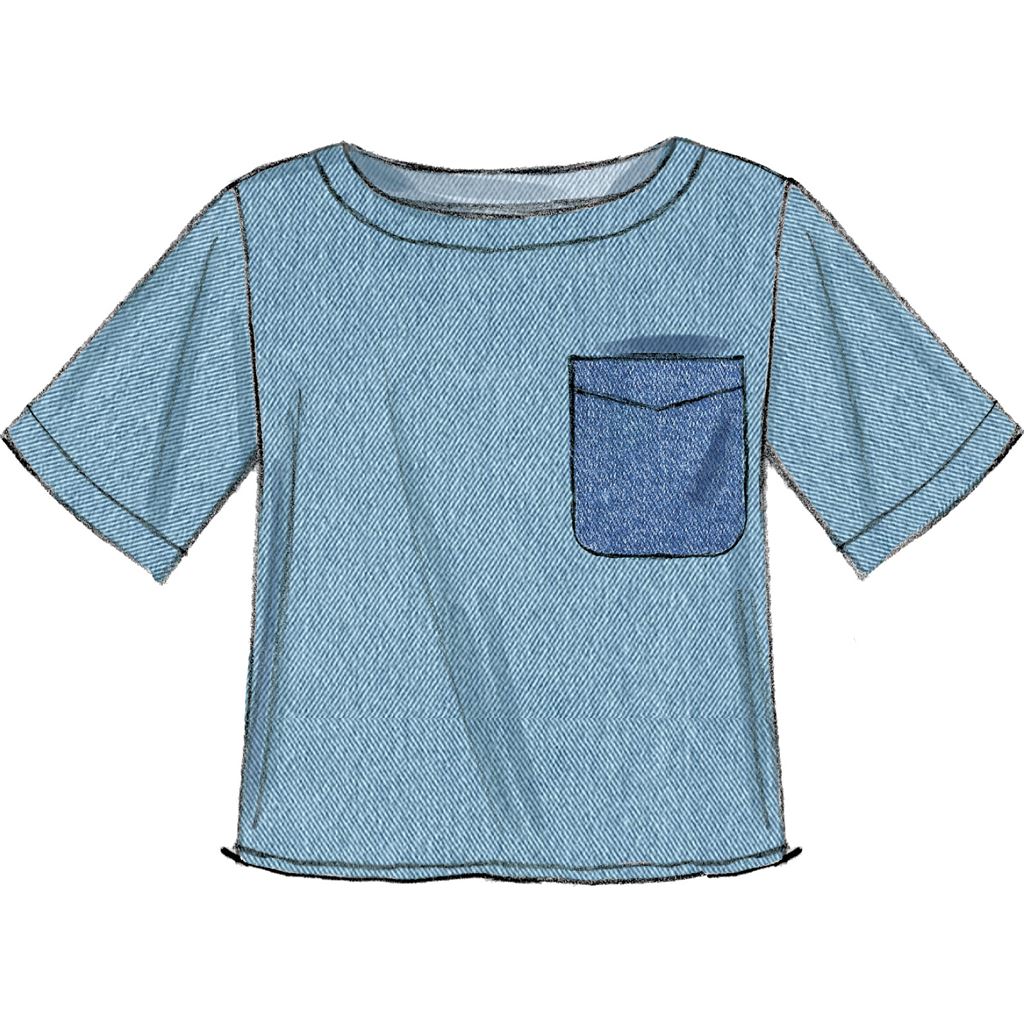 McCall's Pattern M7630 Misses Tops with Sleeve and Hem Variations 7630 Image 7 From Patternsandplains.com.jpg