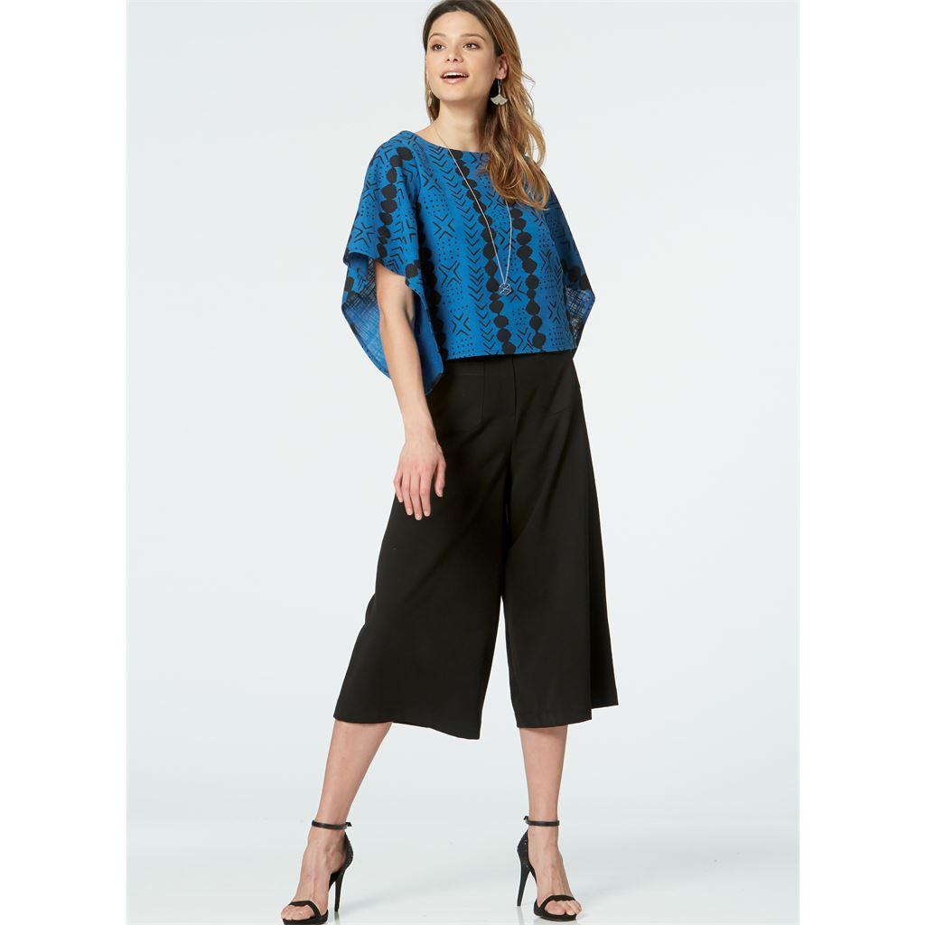 McCall's Pattern M7630 Misses Tops with Sleeve and Hem Variations 7630 Image 8 From Patternsandplains.com.jpg