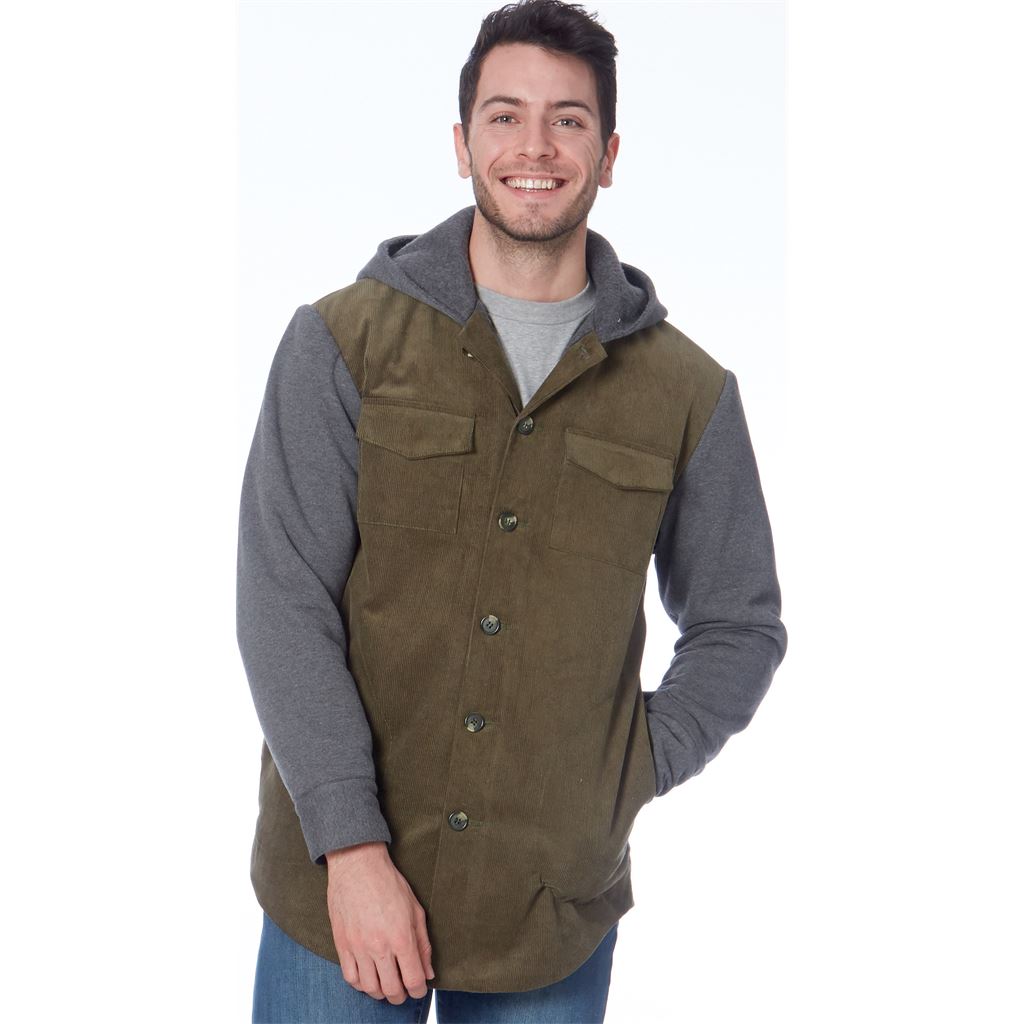 McCall's Pattern M7638 Mens and Boys Lined Button Front Jackets with Hood Options 7638 Image 4 From Patternsandplains.com.jpg