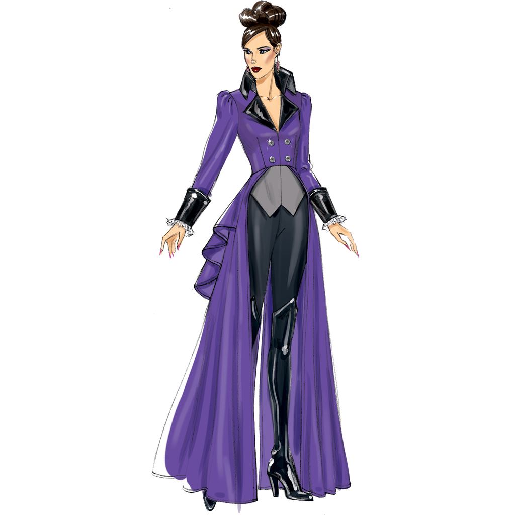 McCall's Pattern M7641 Misses Jacket Costume with Belt 7641 Image 3 From Patternsandplains.com.jpg