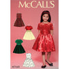 McCall's Pattern M7648 Childrens Girls Gathered Dresses with Petticoat and Sash 7648 Image 1 From Patternsandplains.com