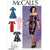 McCall's Pattern M7654 Misses Miss Petite Dresses with Mix and Match Shoulder Sleeve and Skirt Variations 7654 Image 1 From Patternsandplains.com
