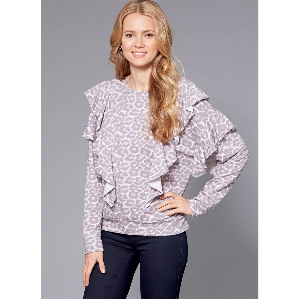 McCall's Pattern M7688 Misses Knit Tops and Dresses 7688 Image 3 From Patternsandplains.com.jpg