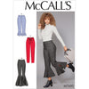 McCall's Pattern M7690 Misses Pants With Flounce Variations and Sash 7690 Image 1 From Patternsandplains.com
