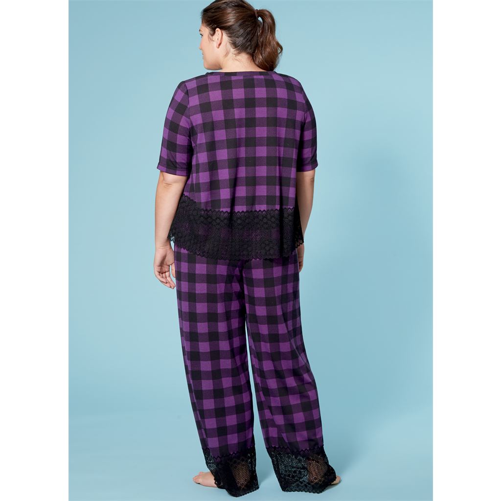 McCall's Pattern M7697 Misses Womens Lounge Tops Dress Shorts and Pants 7697 Image 6 From Patternsandplains.com.jpg