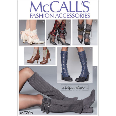 McCall's Pattern M7706 Misses Spats 7706 Image 1 From Patternsandplains.com