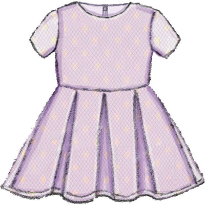 McCall's Pattern M7707 Children Girls Dresses and 18 Doll Dress 7707 Image 7 From Patternsandplains.com.jpg