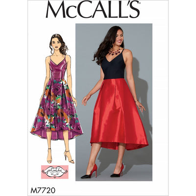 McCall's Pattern M7720 Misses Dress 7720 Image 1 From Patternsandplains.com