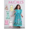 McCall's Pattern M7739 Childrens Girls Dresses 7739 Image 1 From Patternsandplains.com