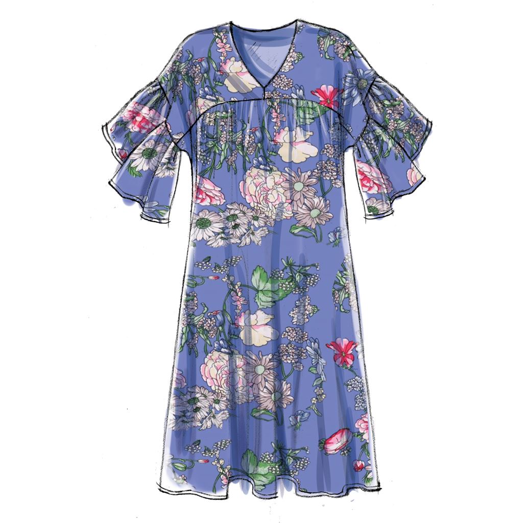 McCall's Pattern M7742 Misses Dresses 7742 Image 3 From Patternsandplains.com.jpg