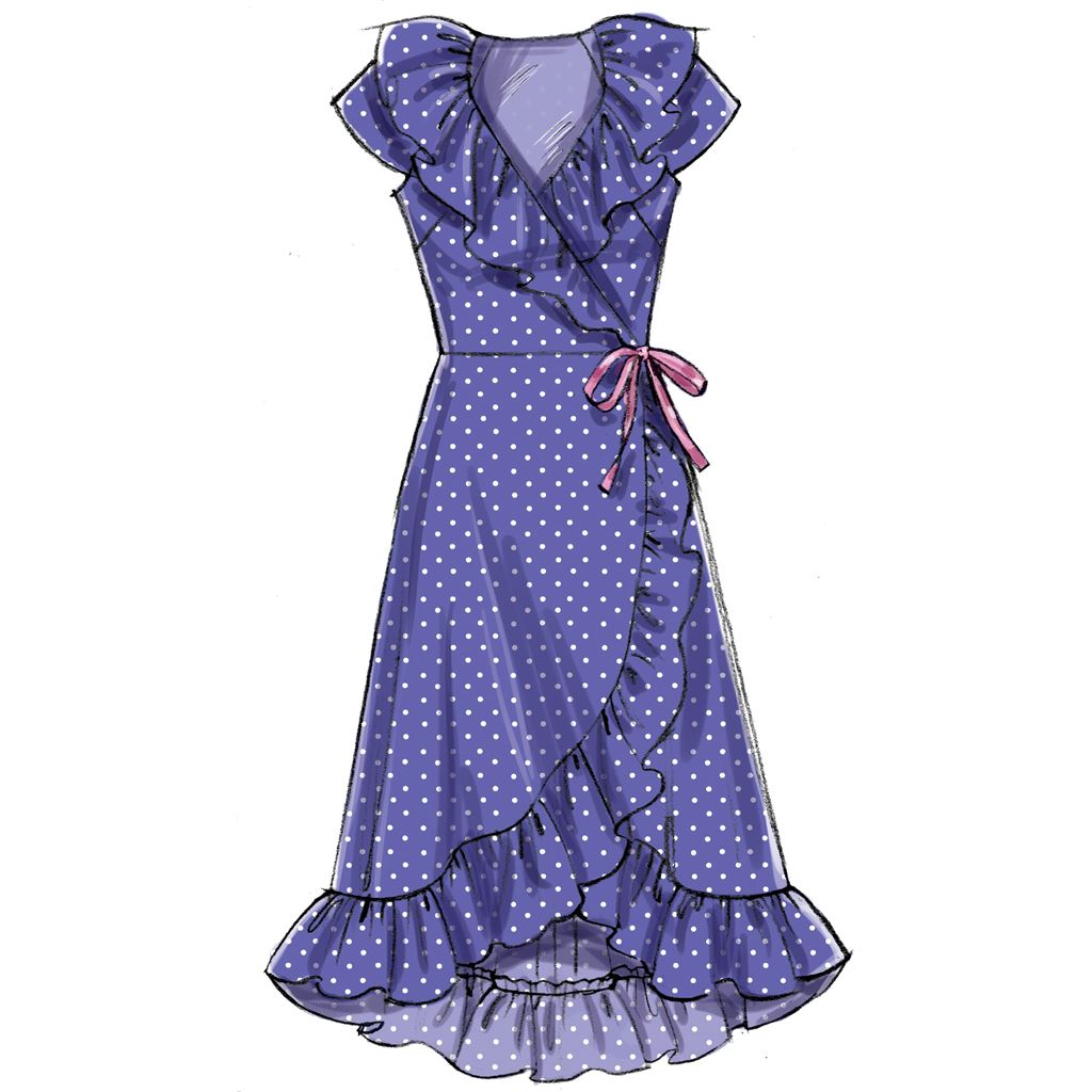 McCall's Pattern M7745 Misses Dresses 7745 Image 4 From Patternsandplains.com.jpg