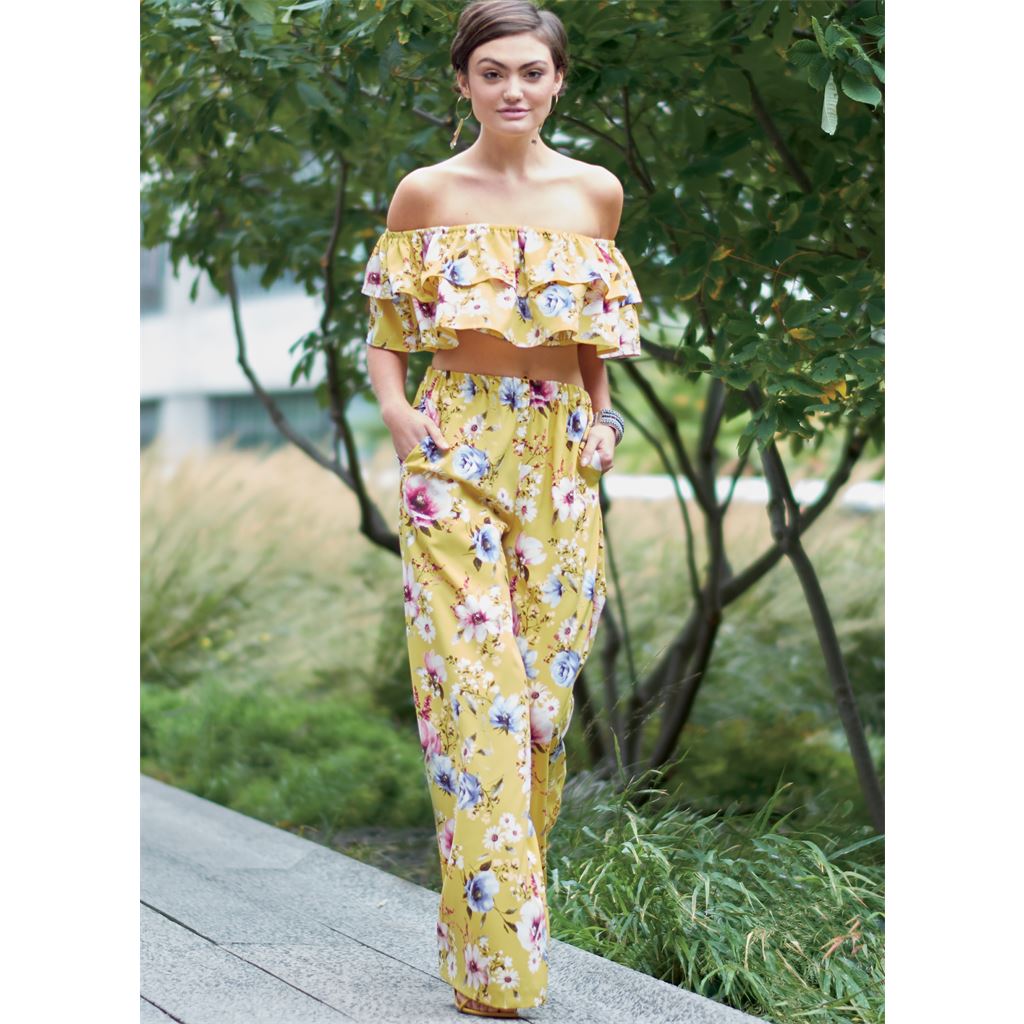 McCall's Pattern M7757 Misses Tops and Pants 7757 Image 2 From Patternsandplains.com.jpg