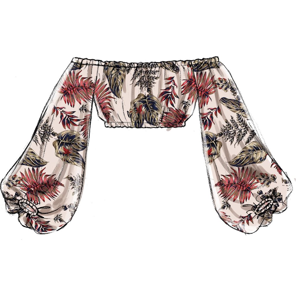 McCall's Pattern M7757 Misses Tops and Pants 7757 Image 3 From Patternsandplains.com.jpg