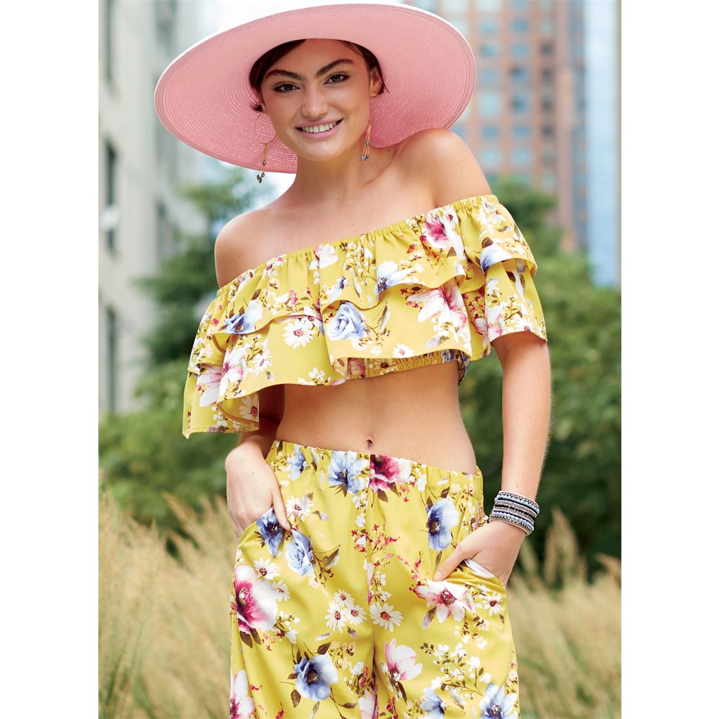 McCall's Pattern M7757 Misses Tops and Pants 7757 Image 7 From Patternsandplains.com.jpg