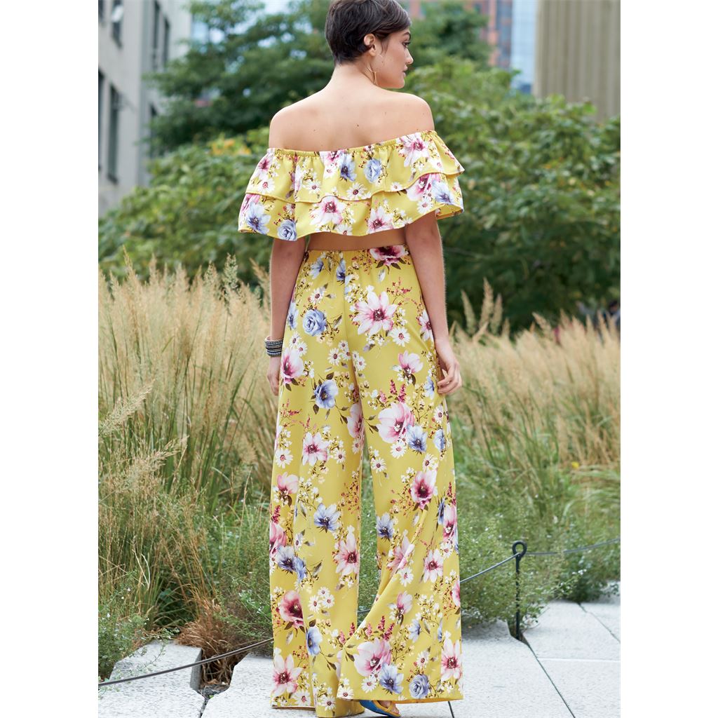 McCall's Pattern M7757 Misses Tops and Pants 7757 Image 9 From Patternsandplains.com.jpg