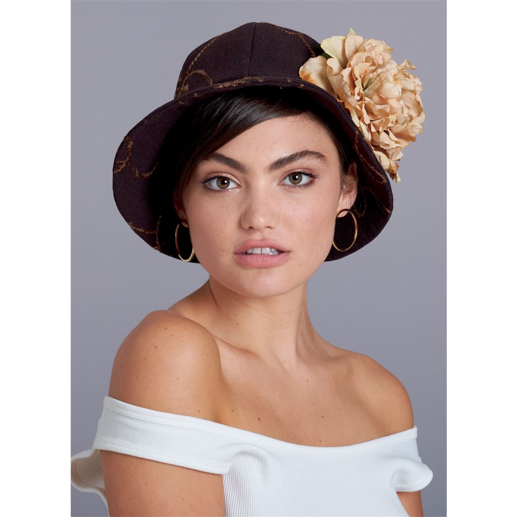 McCall's Pattern M7766 Misses Hats 7766 Image 6 From Patternsandplains.com