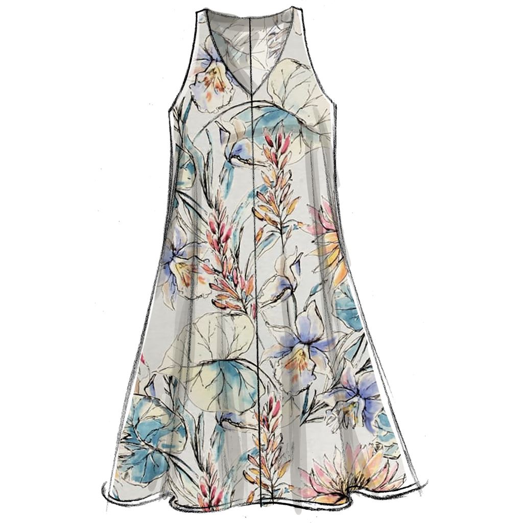 McCall's Pattern M7774 Misses Dresses 7774 Image 5 From Patternsandplains.com