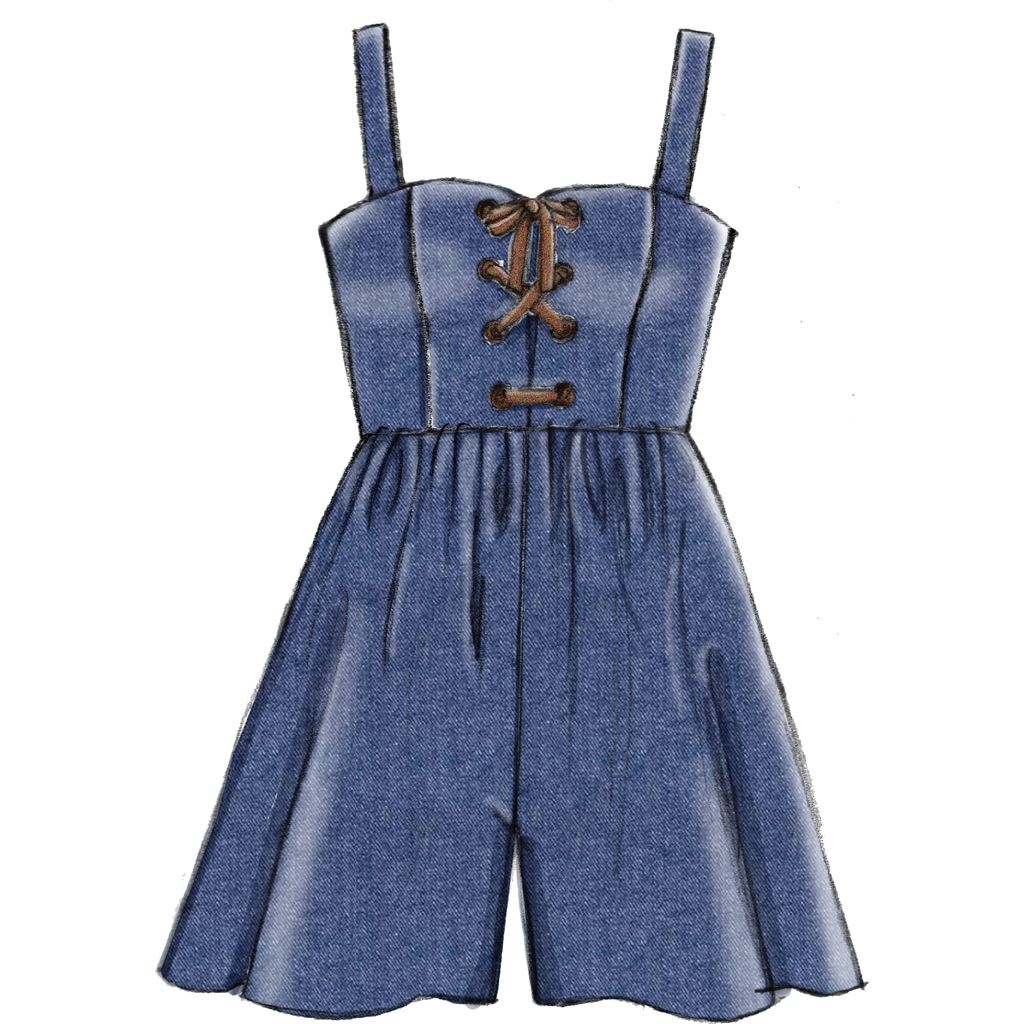 McCall's Pattern M7778 Misses Dresses Romper and Jumpsuit 7778 Image 5 From Patternsandplains.com