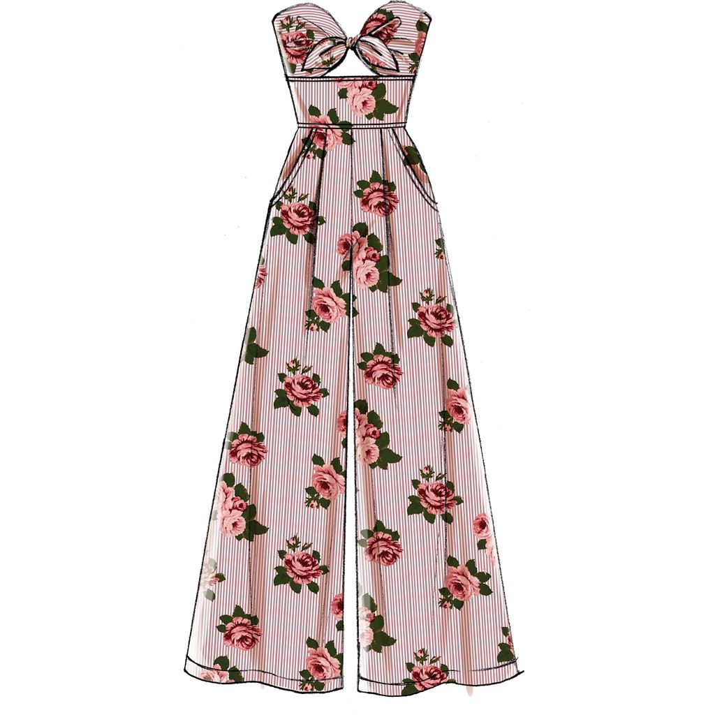 McCall's Pattern M7789 Misses Dresses and Jumpsuits 7789 Image 6 From Patternsandplains.com