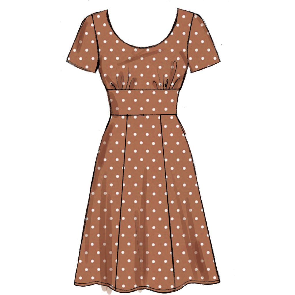 McCall's Pattern M7802 Misses Dresses 7802 Image 3 From Patternsandplains.com