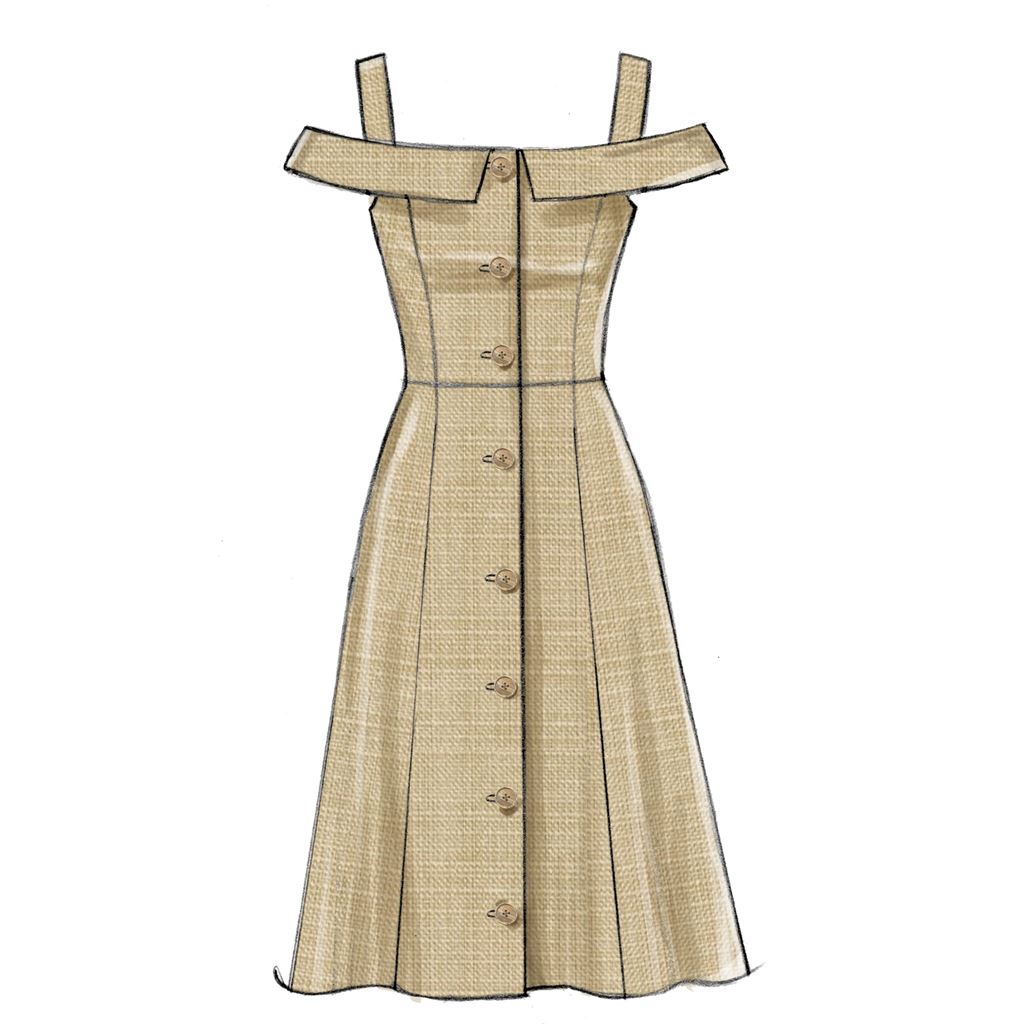 McCall's Pattern M7805 Misses Dresses 7805 Image 4 From Patternsandplains.com