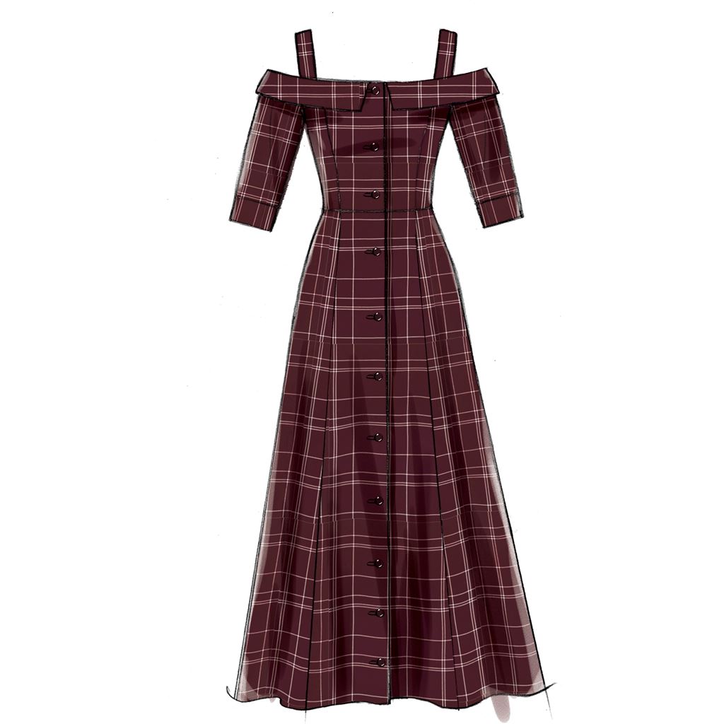 McCall's Pattern M7805 Misses Dresses 7805 Image 5 From Patternsandplains.com