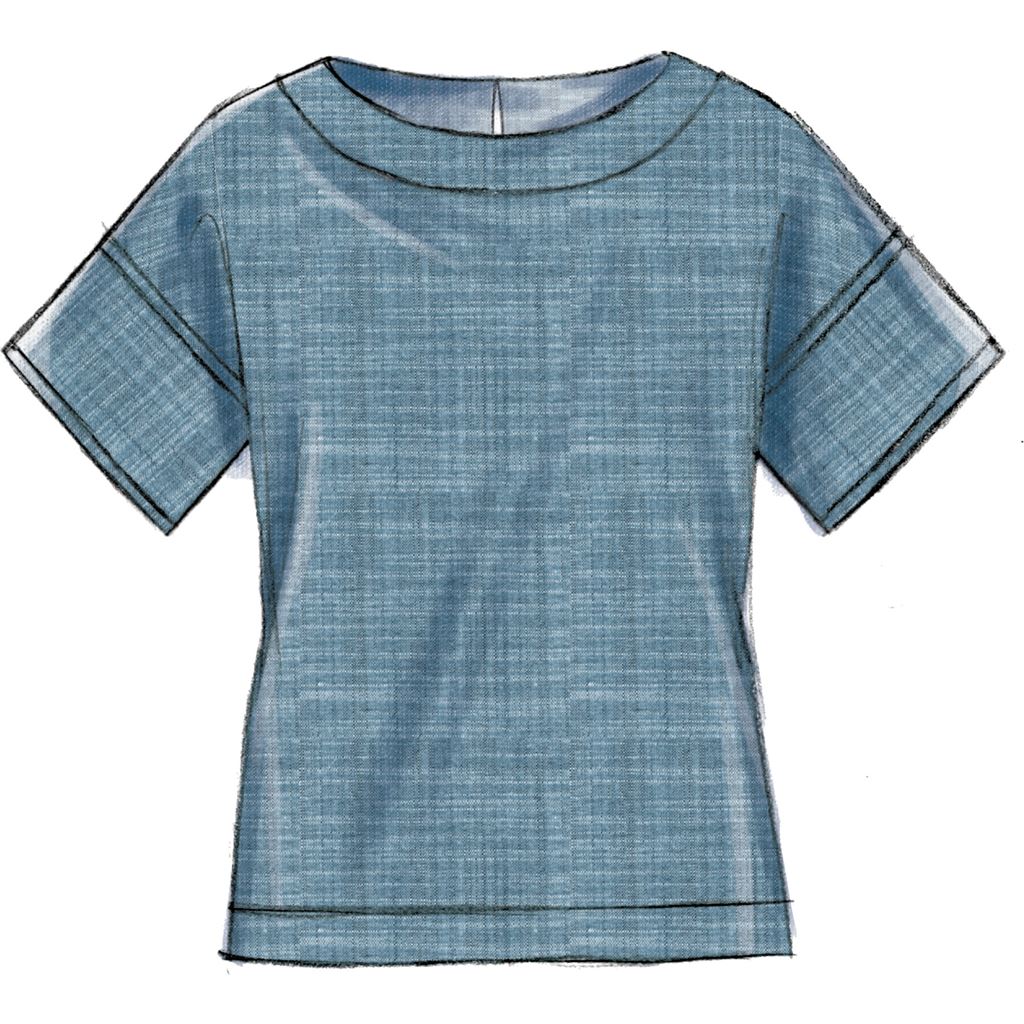 McCall's Pattern M7808 Misses Tops 7808 Image 5 From Patternsandplains.com