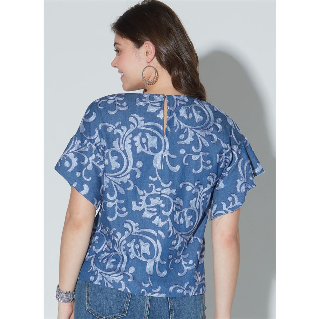 McCall's Pattern M7808 Misses Tops 7808 Image 8 From Patternsandplains.com