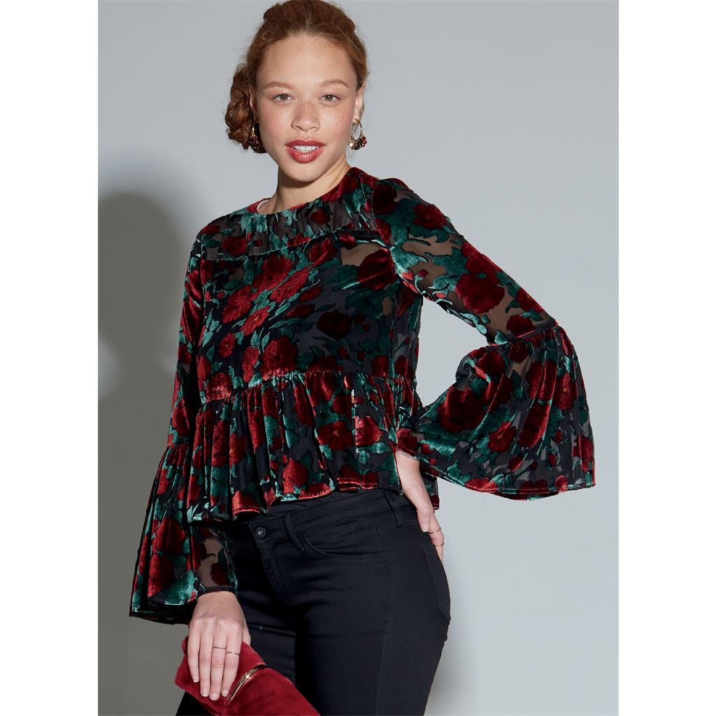 McCall's Pattern M7809 Misses Tops 7809 Image 7 From Patternsandplains.com