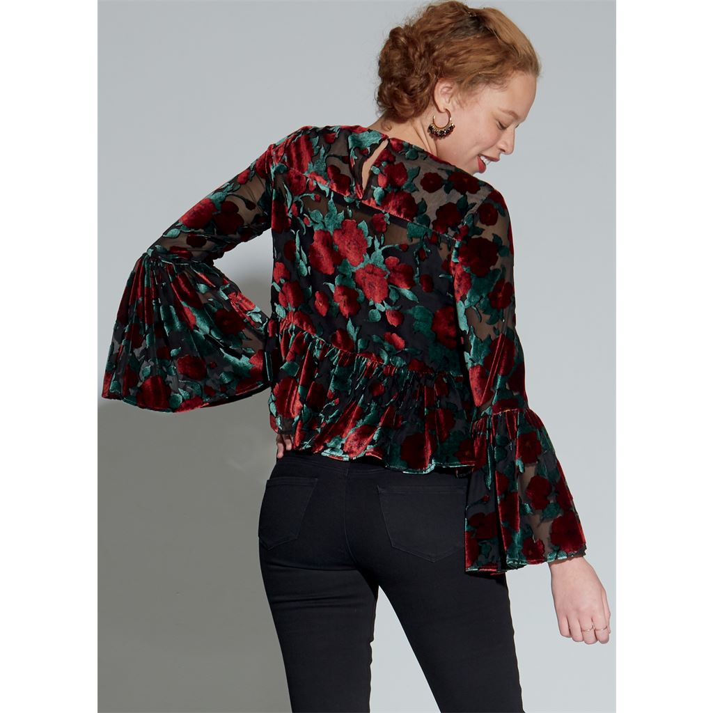 McCall's Pattern M7809 Misses Tops 7809 Image 9 From Patternsandplains.com