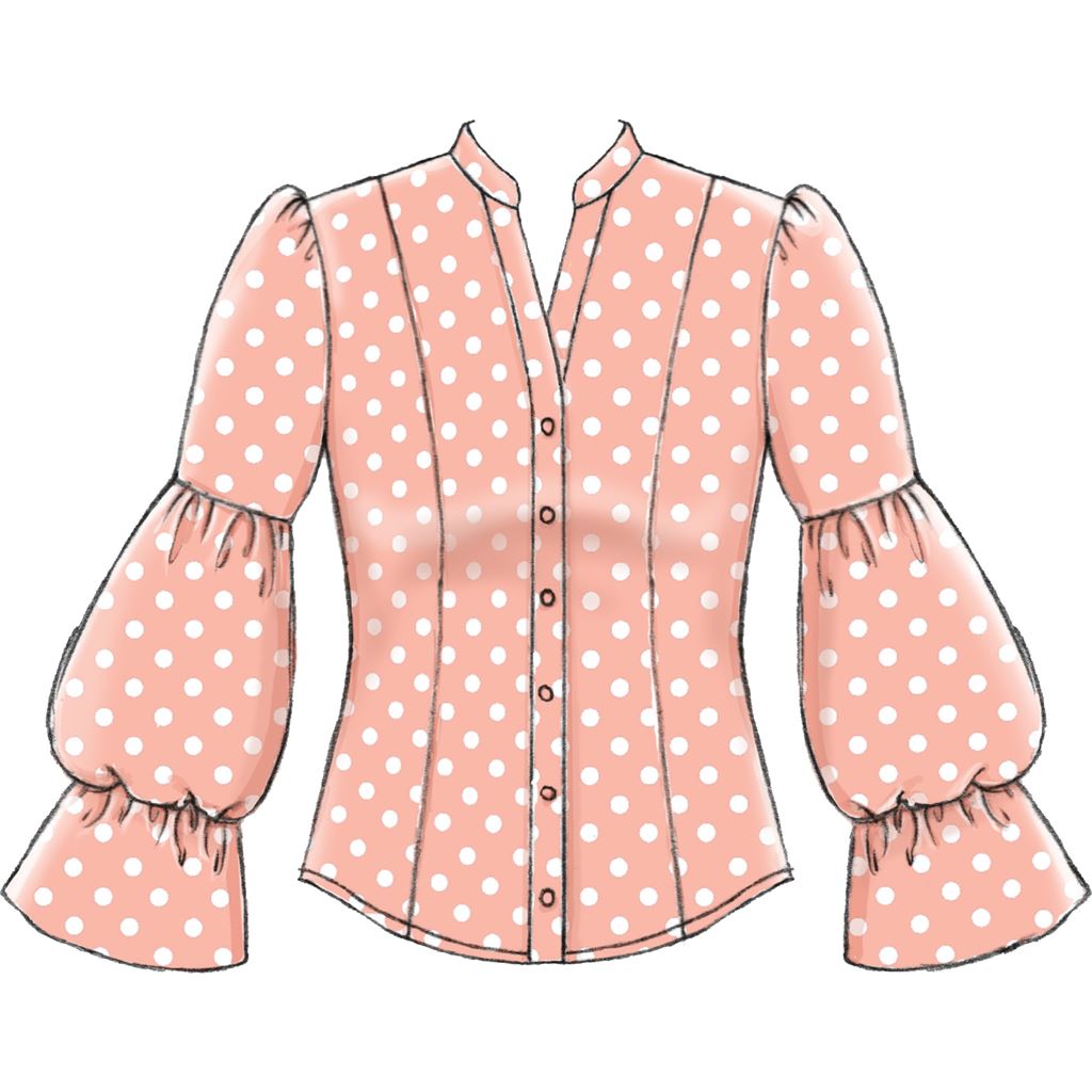 McCall's Pattern M7811 Misses Tops 7811 Image 4 From Patternsandplains.com