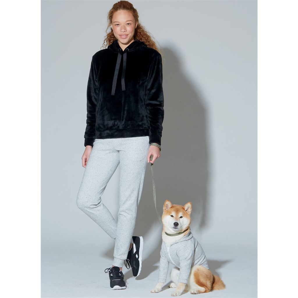 McCall's Pattern M7816 Misses Top Dress Pants and Dog Coat 7816 Image 2 From Patternsandplains.com