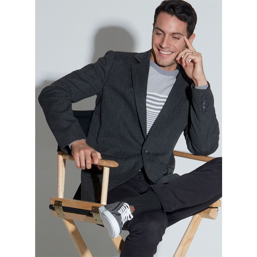 McCall's Pattern M7818 Unisex Jacket 7818 Image 4 From Patternsandplains.com