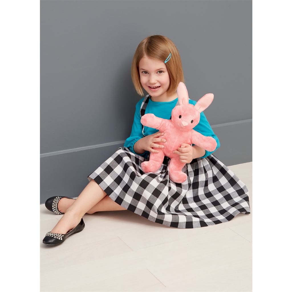 McCall's Pattern M7829 Childrens Girls Tops and Jumpers 7829 Image 8 From Patternsandplains.com