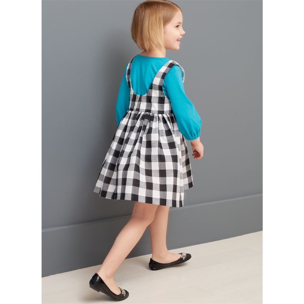 McCall's Pattern M7829 Childrens Girls Tops and Jumpers 7829 Image 9 From Patternsandplains.com