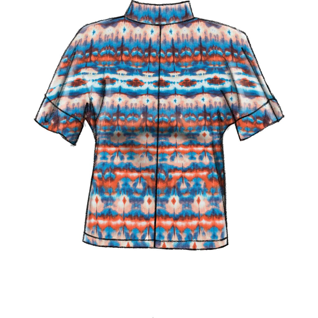 McCall's Pattern M7836 Misses Tops 7836 Image 3 From Patternsandplains.com