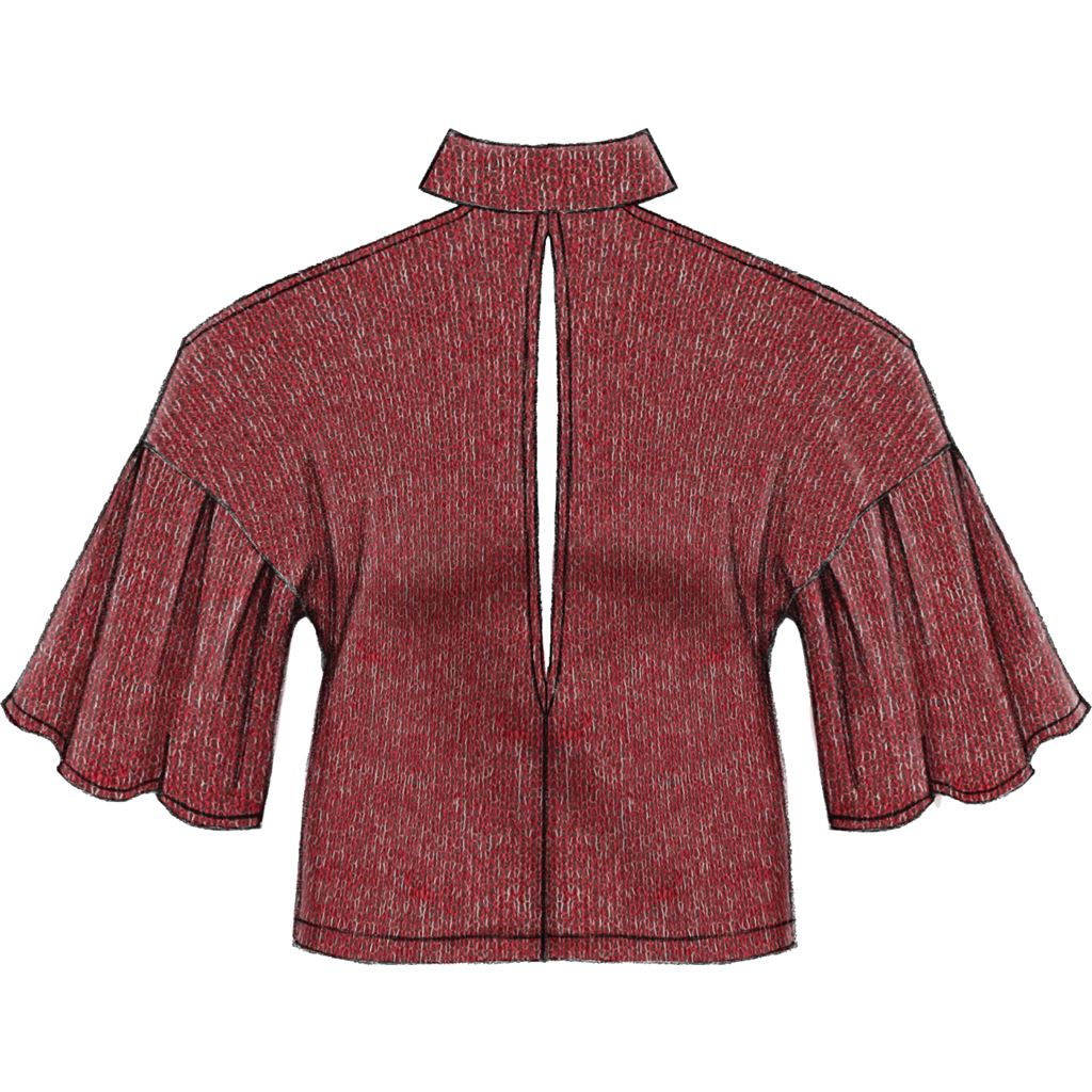 McCall's Pattern M7836 Misses Tops 7836 Image 5 From Patternsandplains.com