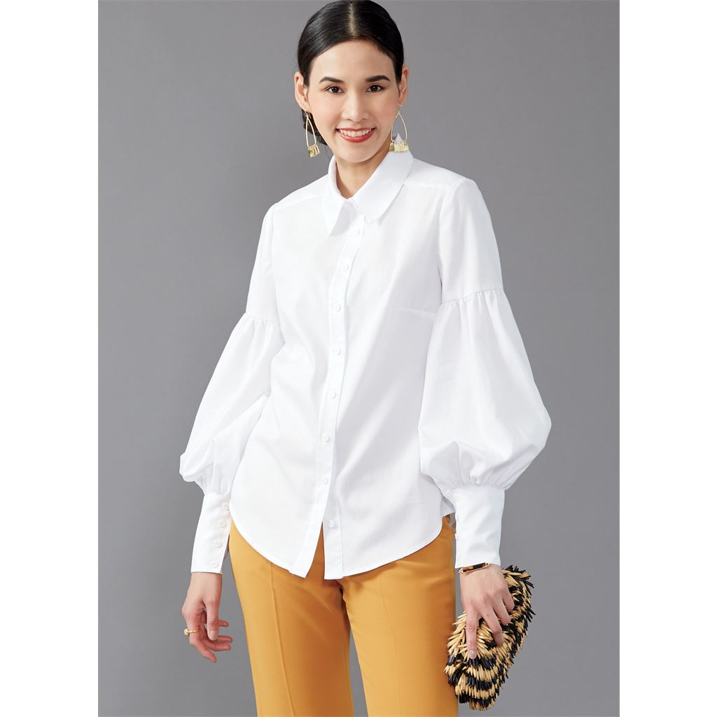 McCall's Pattern M7838 Misses Tops 7838 Image 2 From Patternsandplains.com